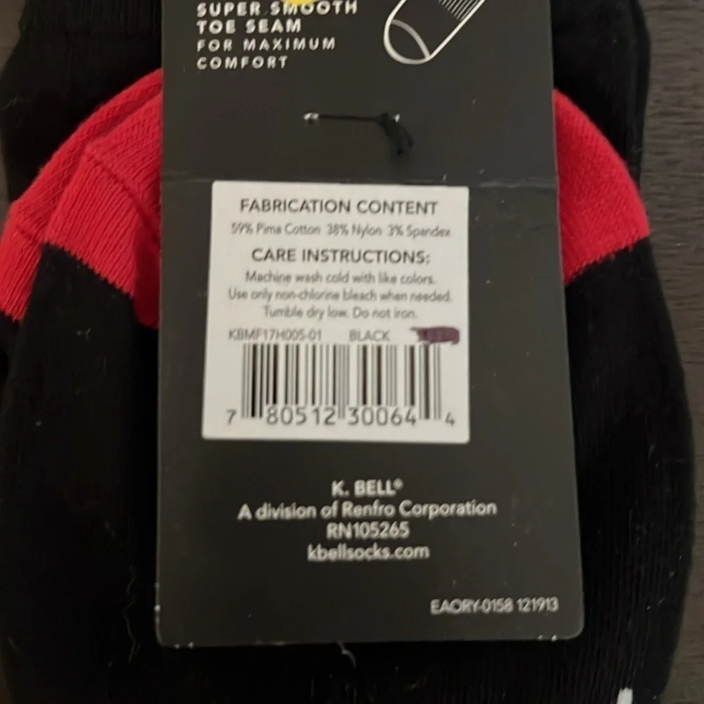 NWT K. Bell Men’s Elephant Sunglasses Socks Size 6.5–12 Funny Novelty Crew